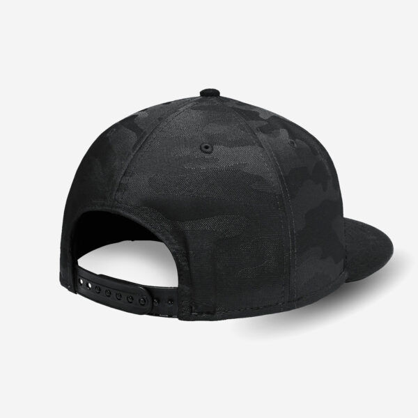 Rolling Smoke Flat Bill Hat - Black - Image 3