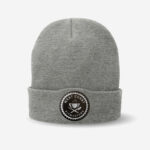 Rollin Smoke Fleece-Lined Knit Cap - Gray