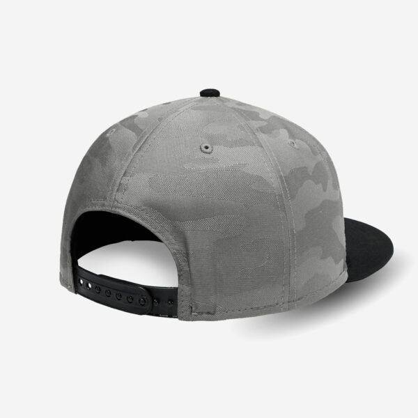 Rolling Smoke Flat Bill Hat - Gray - Image 3