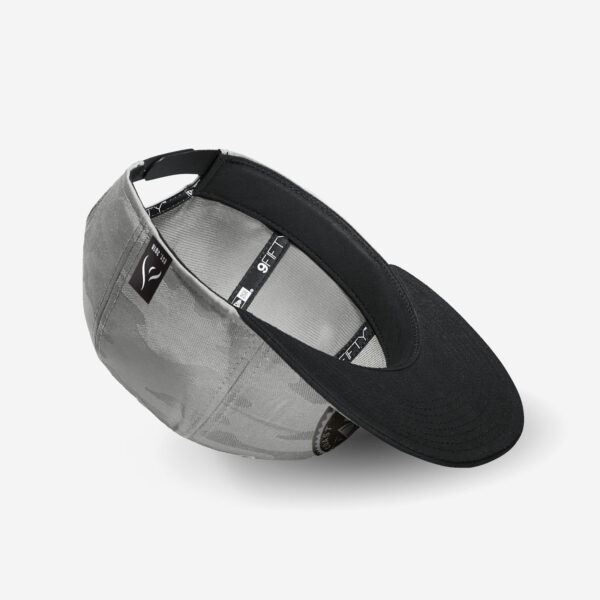Rolling Smoke Flat Bill Hat - Gray - Image 4
